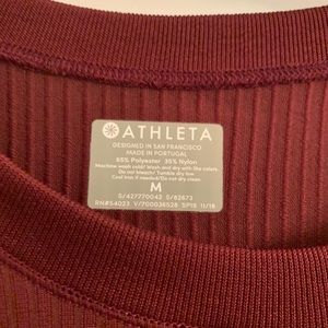Athleta Ribbed Top